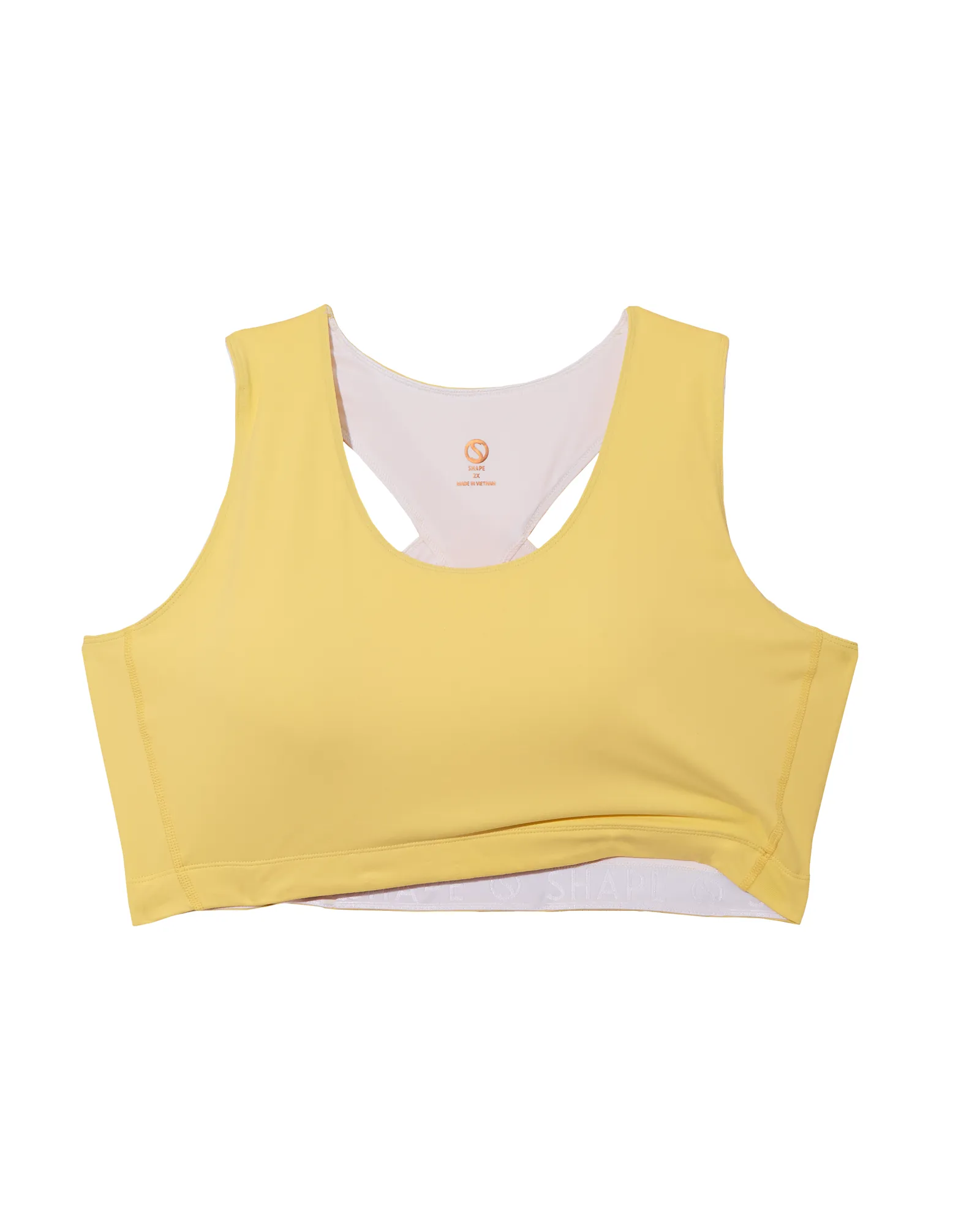 Belize Sports Bra | Yellow