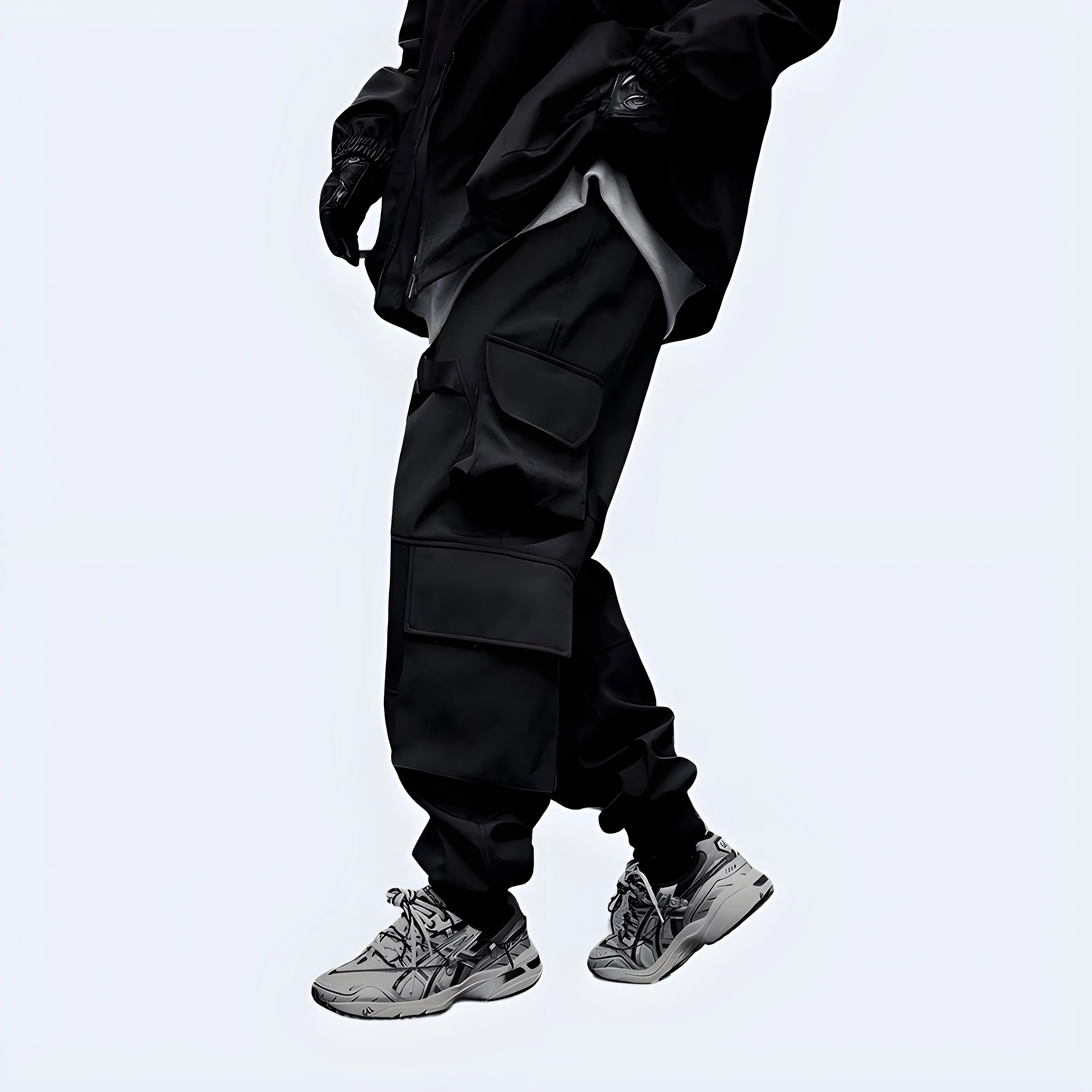 Big Pocket Techwear Baggy Pants