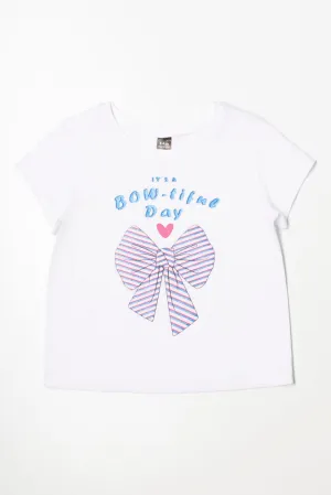 Bow T-Shirt White