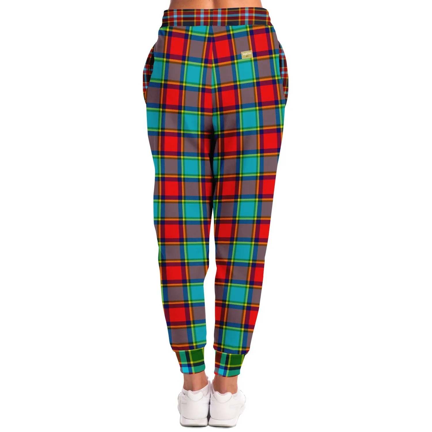 Cowboy Cardigan Lumberjack Plaid Eco-Poly Unisex Joggers