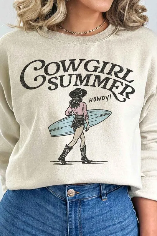 Cowgirl Summer vibe sweatshirt