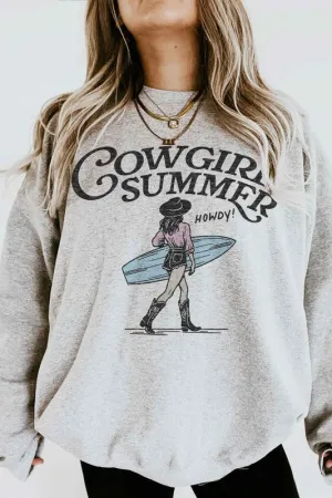 Cowgirl Summer vibe sweatshirt