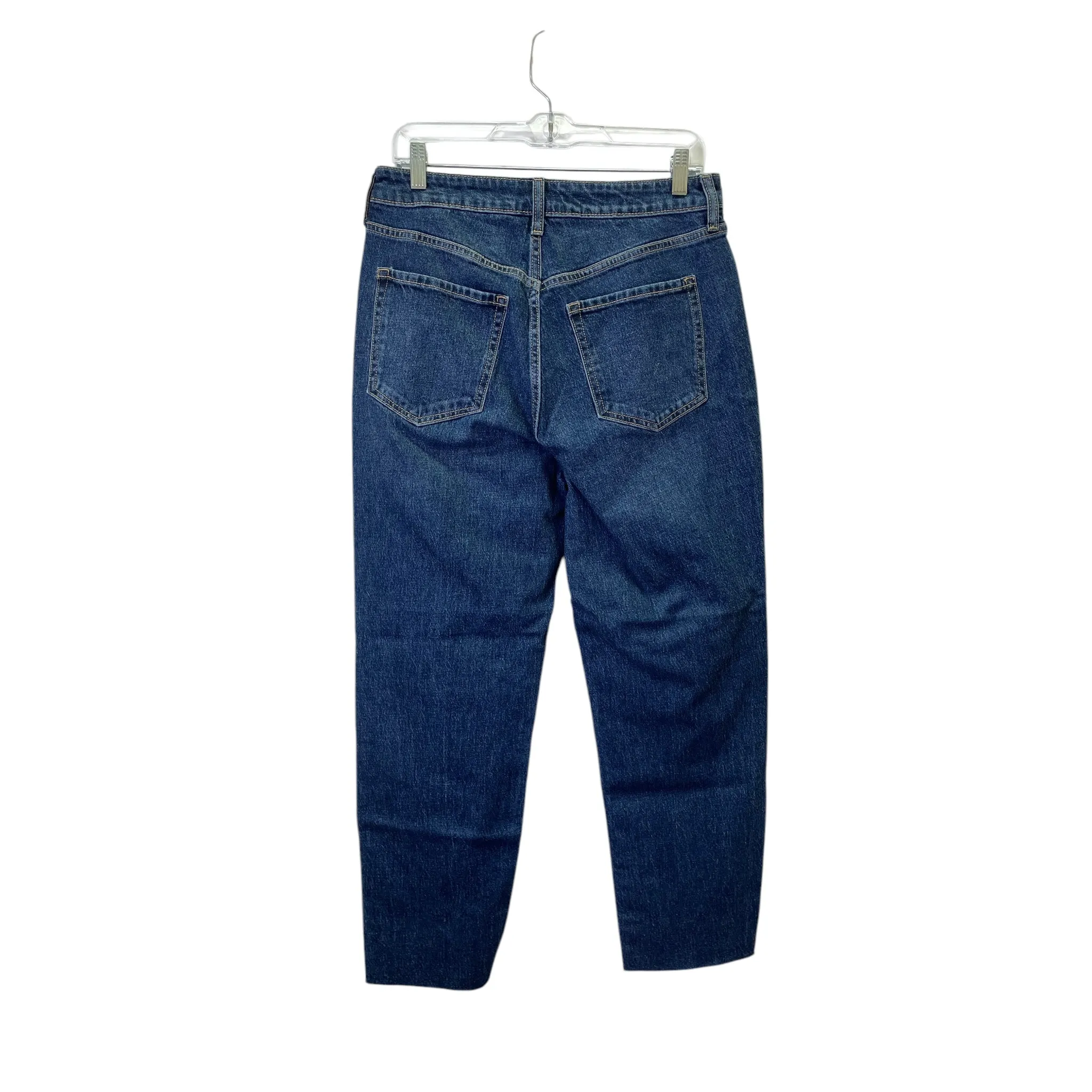 Jeans Straight By Old Navy In Blue Denim, Size:10