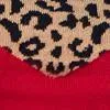 Leopard-Print Reversible Hooded Faux-Fur Jacket