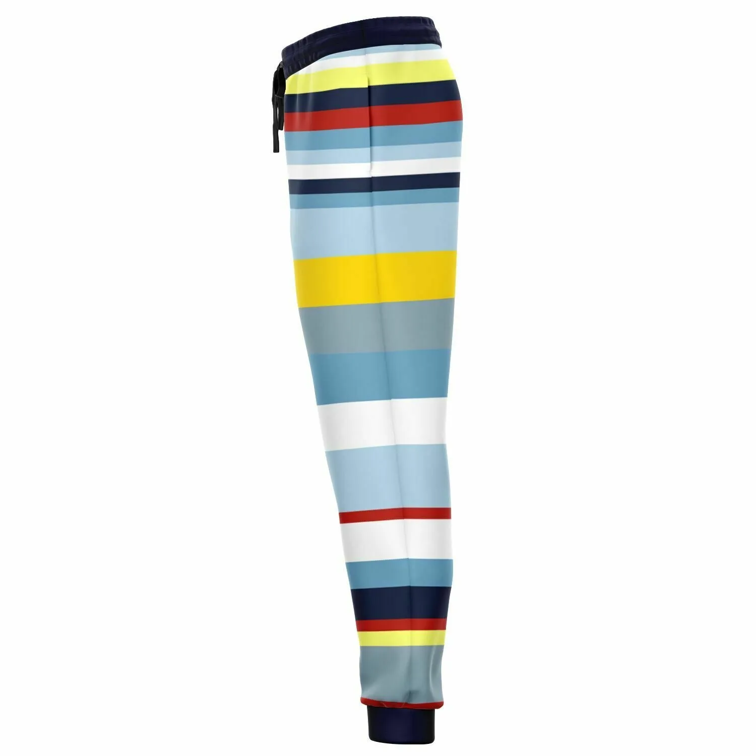 Marine Layer Blue Rugby Stripe Eco-Poly Joggers