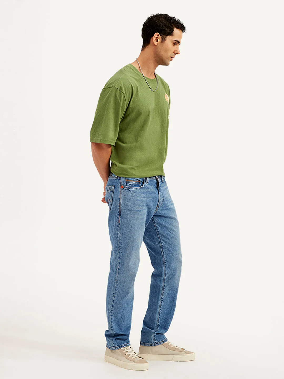 Men's 541 Regular Tapered Fit Blue Jeans