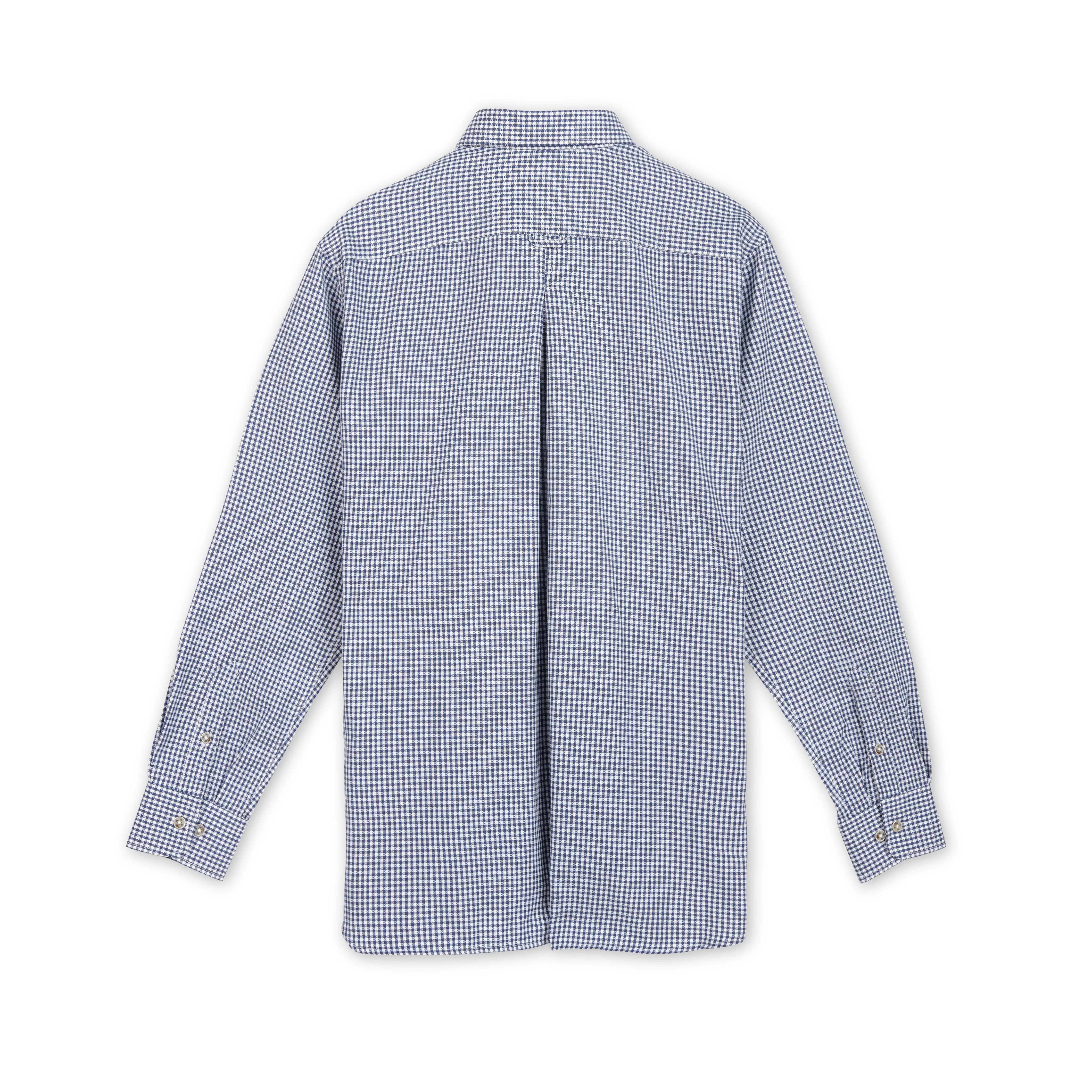 Men's L/S Grid Oxford Collared Shirt