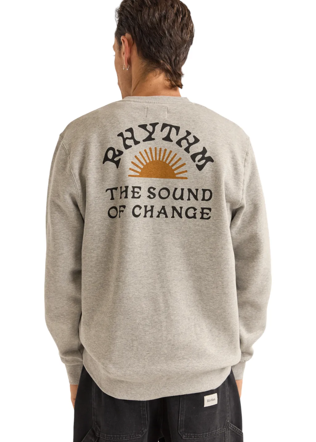 Rhythm - Awake Fleece Crew - Grey Heather