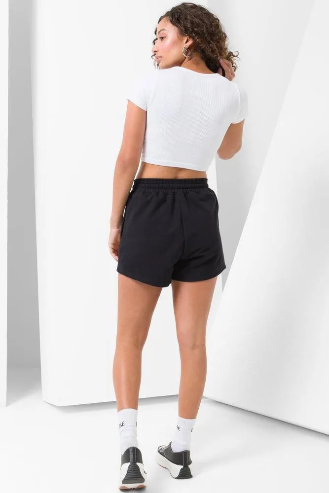 Seamless Cropped T-Shirt White