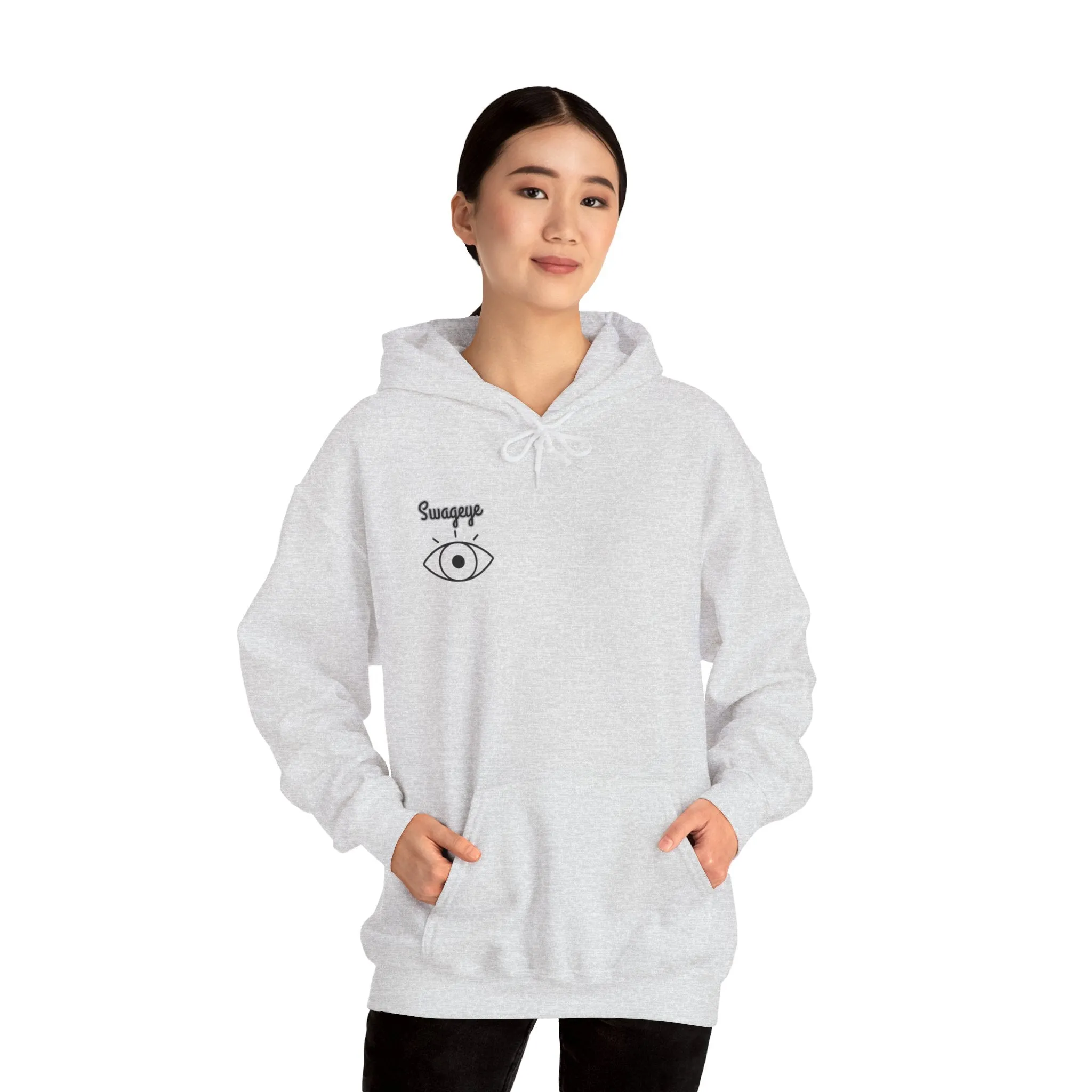 Swageye Hoodie - Nice Logo Heavy Blend Sweatshirt