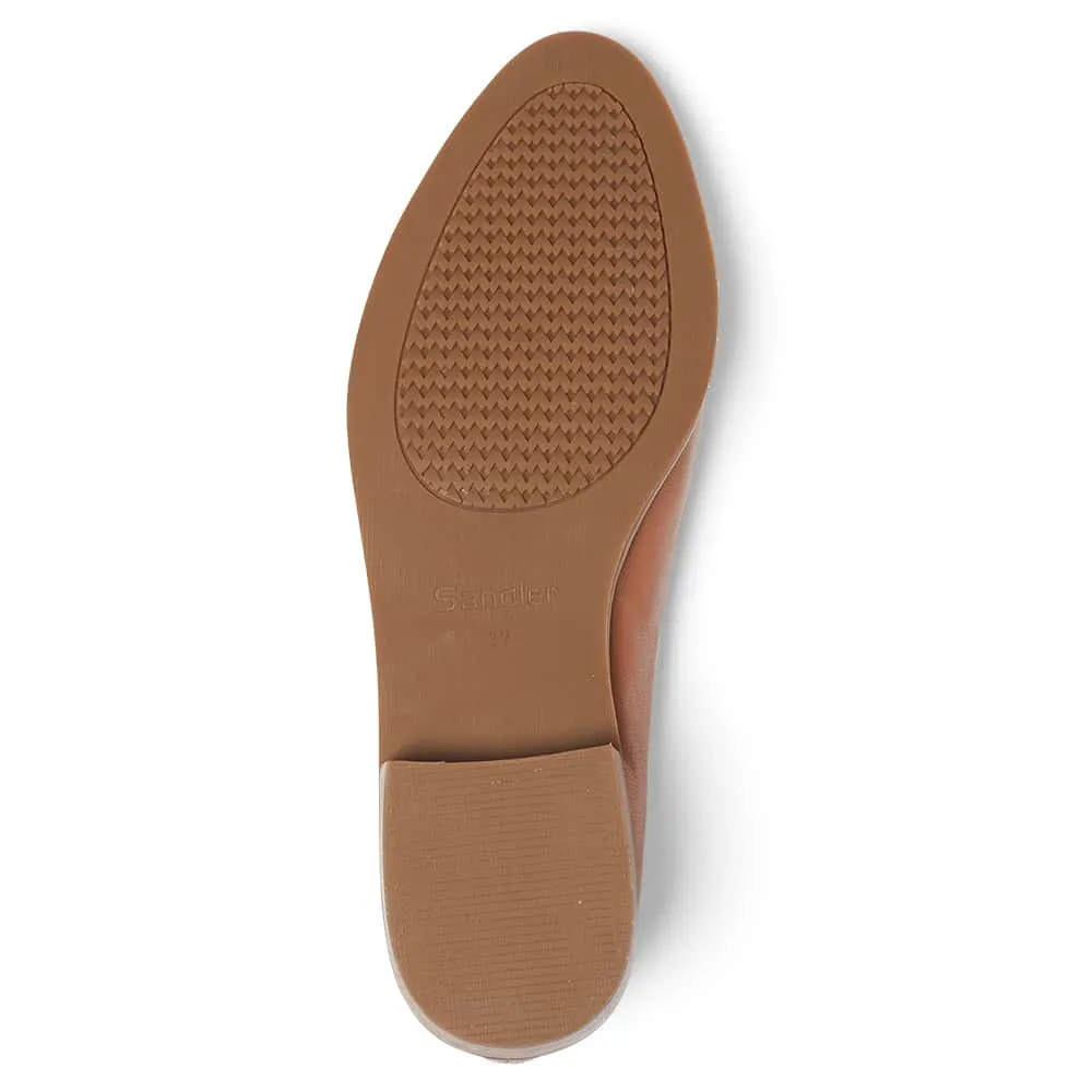 Tara Loafer in Tan Leather