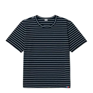 The Modern - Navy/Cream Pinstripe