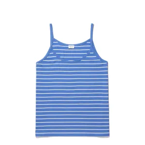 The New Spaghetti Tank - Denim/White