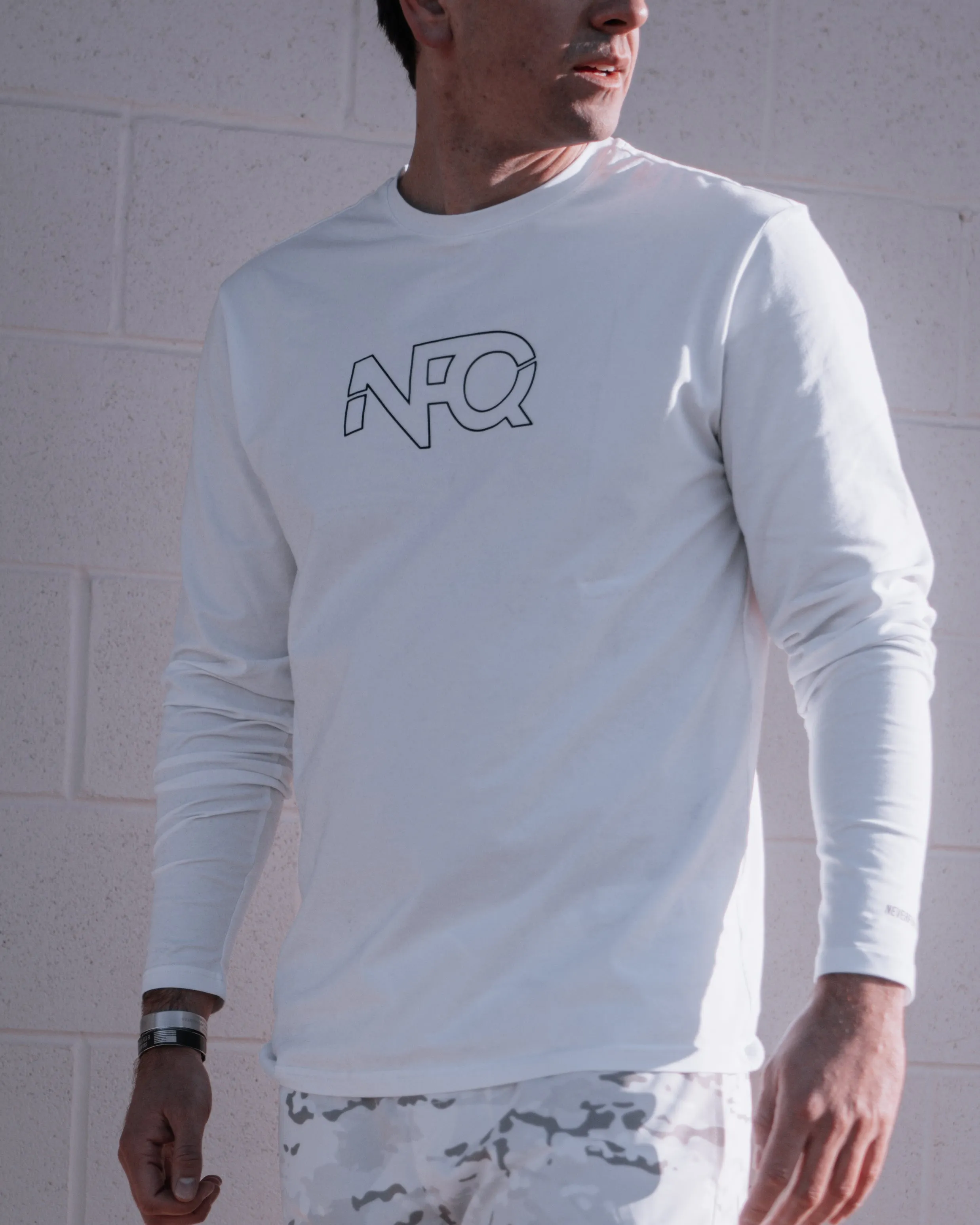 Training Long Sleeve - Trace White/Black