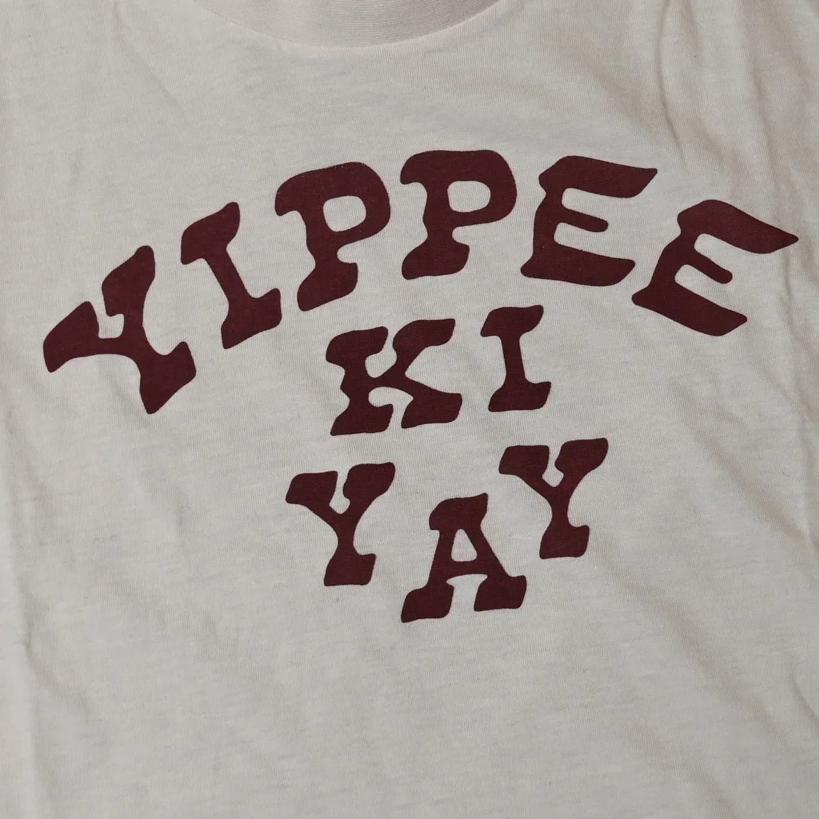 Yippee Ki Yay Crop Tee